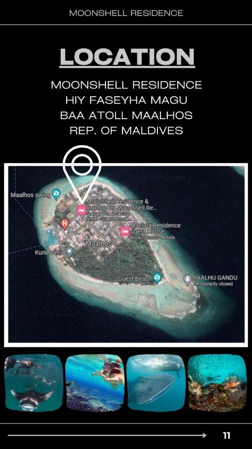 Maalhos  Moonshell Residence מראה חיצוני תמונה